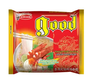 Acecook Instant Mung Bean Vermicelli, TomYum Kung Flavour Food - Spicy, Sour Pantry Instant Noodles