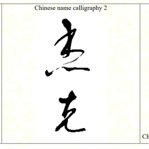 Write your name in Professional Chinese calligraphy Service