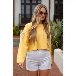 Sunbeam Drift Yellow Sweater