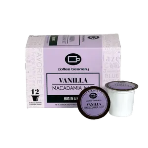 Vanilla Macadamia Nut Flavored Coffee Pods