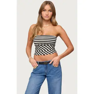 Edikted Women's Betsana Striped Tube Top