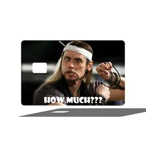 Funny "How Much?" Debit Card Skin/Sticker - High Quality Vinyl for Customization and Personalization