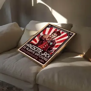 Handsome Jack Poster, Borderlands Posters, Gaming Posters