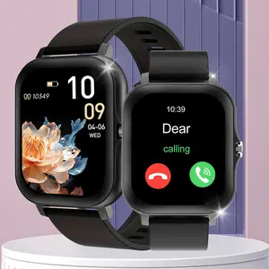 Smart Watch Wireless Calling/messaging, Multi-Sport Modes, Call & Message Alerts, Custom Wallpaper, Compatible iOS/android, Wireless Smartwatch