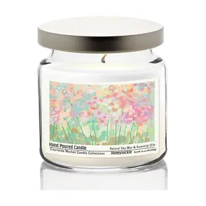 Courtside Market Growing Things Candle Glass Jar 16 oz