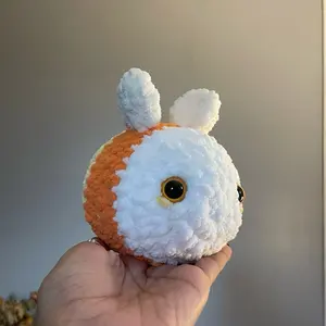 Crochet CandyCorn Bee