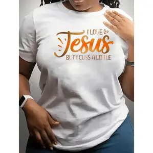 Women'S Lightweight Pure Short Sleeve T-Shirt with Halloween Geometric Print - Vibrant Orange & Black Casual Round Neck Top for Spring/Summer, Everyday & Themed Events, All-Season Versatile Wear, Easy Care & Local Delivery