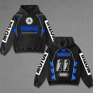 Retro Motul x Blue Ya Racing Washed Hoodie Vintage Motorcycle, GP of The Americas Sportbike Graphic Merch, Acid Washed Streetwear Clothing, Unisex Dirt Bike Racing Hoodie, Shoei Vintage Motorsport Hoodie, Speed Culture Men's Wear, Designed for Biker