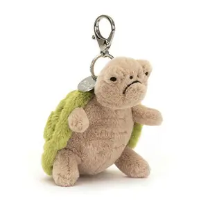 Jellycat Turtle Keyrings – Stuffed Animal Keychains, Cute Animals, Fun Gift Ideas for Kids, Birthdays and Collectors, Keychains