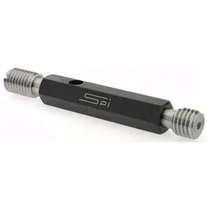 SPI Plug Thread Gage: 5/8-11 Thread, 3B Class, Double End, Go & No Go Handle Included 34-412-7