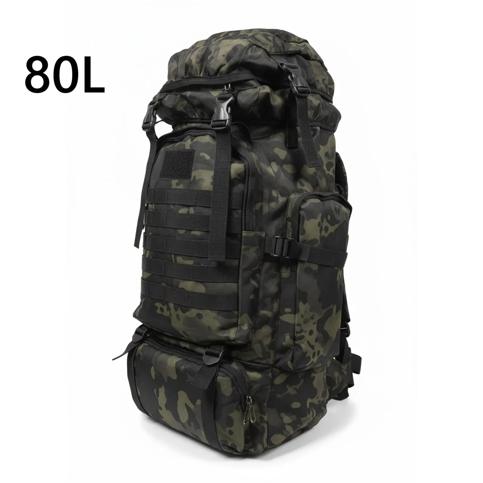 80L/100L Mountaineering Bag Climb Bag Tactical Backpacks Large Backpack Outdoors Hiking Camping Travel Bags Thuram