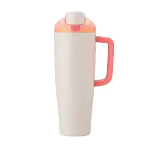 Owala Freesip Tumbler with Comfy Side Handle Magic 2-in-1 Sip-or-Swig Spout Easy Grip & Cupholder Friendly Design