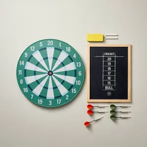 14" Dart Board Set - Hearth & Hand with Magnolia