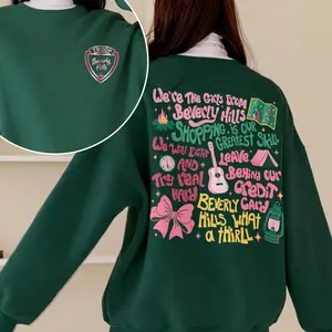 Camping Girl Sweatshirt, Beverly Hills Camping Movie Tee, Gift For Troop, We're the girls from Beverly Hills