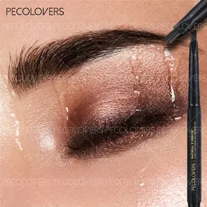 Makeup Eyebrow Pencil Waterproof Authentic Automatic Double-ended Eyebrow Brush Long-lasting Microblading Brow Pencil Brand Eyebrow Pencil
