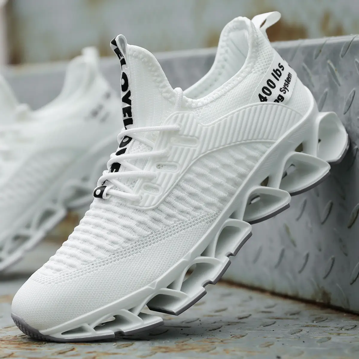 Men's Running Shoes Blade Tennis Walking Fashion Sneakers Breathable NonSlip Gym Sports Work Trainers，Sporty Lightweight Breathable Running Shoes For