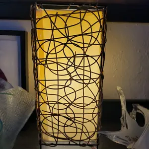 Wicker Laced Lamp - Perfect for Any Room in the House