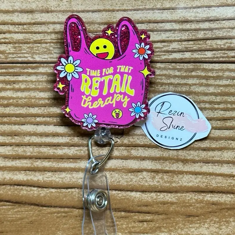 Time For That Retail Therapy Badge Reel