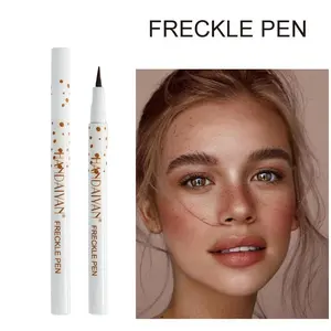 Handaiyan Natural Realistic Waterproof Freckle Pen, Liquid Eyeliner Pen Cosmetic, Eye Makeup Product, Long-Lasting Makeup for All Skin Types, Available in 4 Colors, Essential for Women