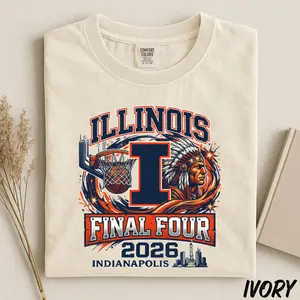 Illinois Final Four 2026 Indianapolis Basketball Shirt