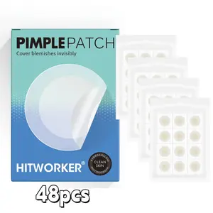 Microneedle Acne Patches, Hydrocolloid Acne Patch, Gentle Waterproof Acne Stickers, Smooth Skin Invisible Concealer Breathable Patch, Skincare for Blemishes, Blemish Relief Care