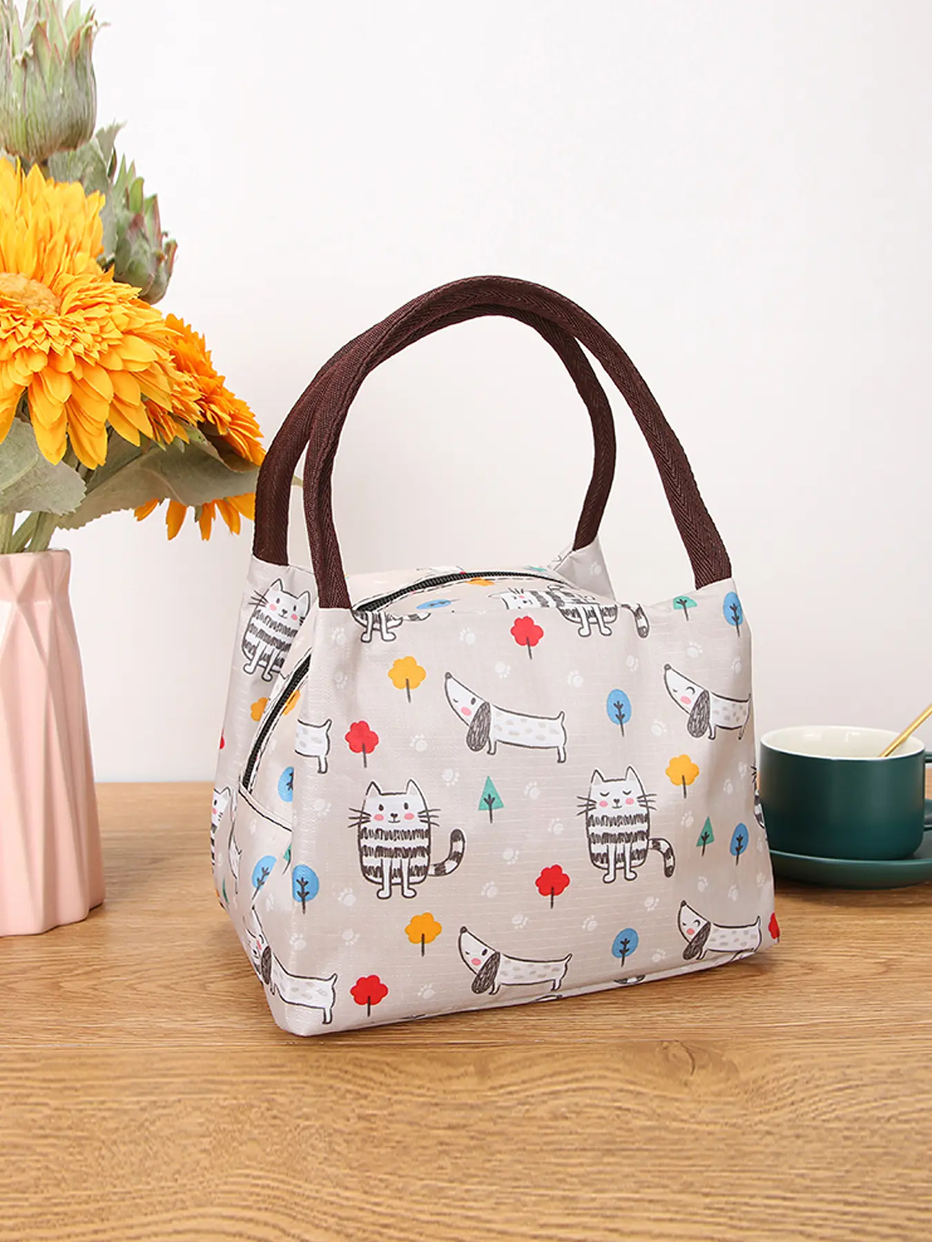 Reusable Lunch Bag for Women & Men, Durable Insulated Lunch Box Storage, Adult Lunch Tote for Work, Picnic, Travel Essentials