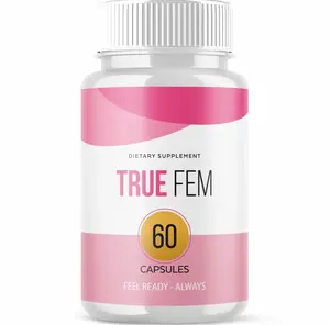Truefem Multivitamins for Women - Vitamin B Complex with Biotin & Folic Acid - Herbal Supplement for Energy & Stress Relief - 60 Capsules