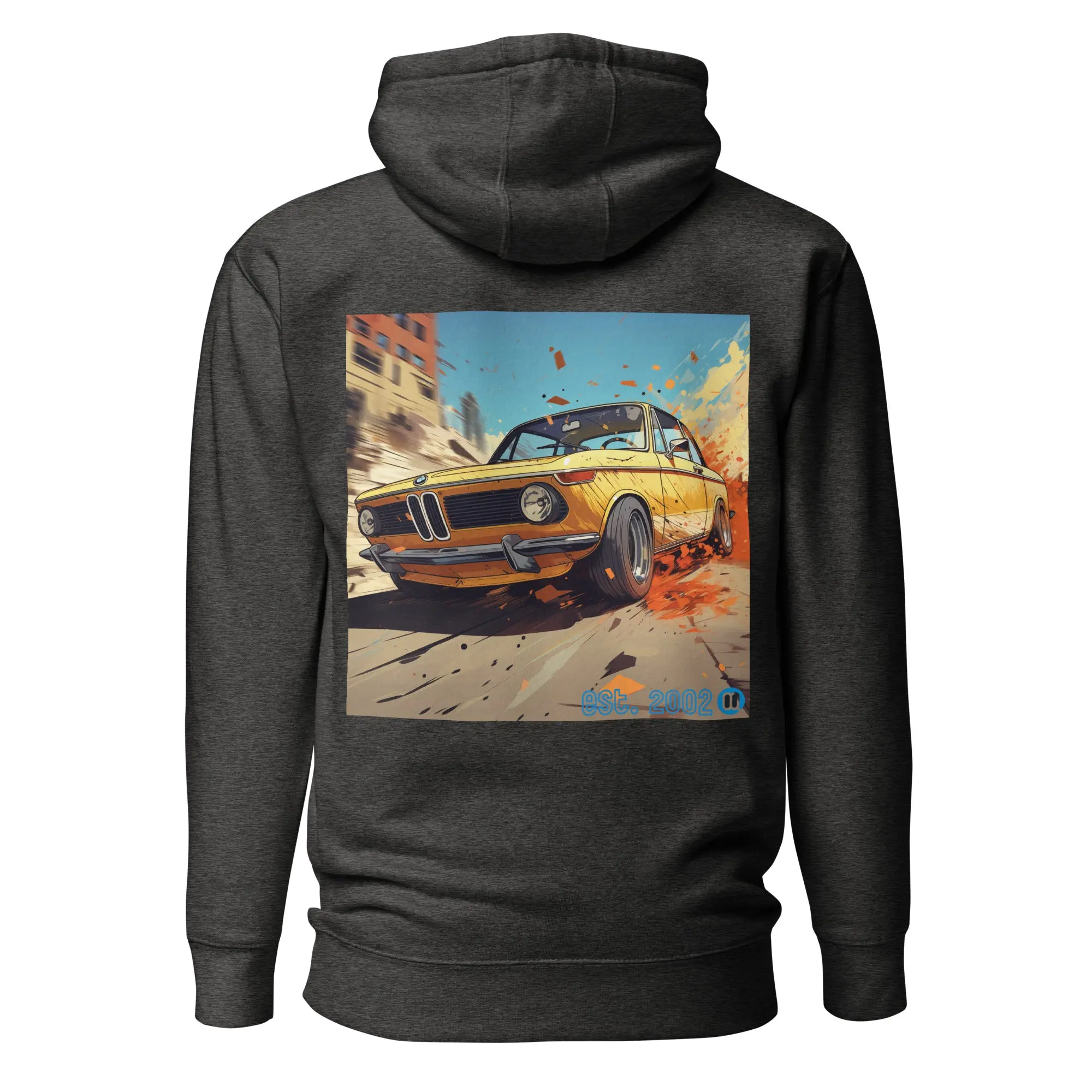 BMW 2002 Racing Through the Streets Hoodie