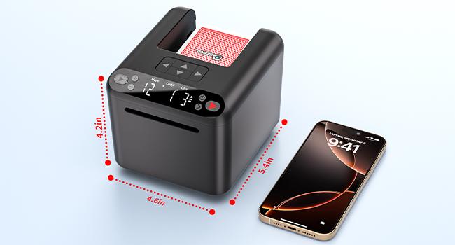 Automatic Card Dealer Machine - 4 Optional Drawing Remotes, Rechargeable for 3 Decks, 1-12 Players, Adjustable Dealing Distance, Quiet 360° & 180° Rotation, Compatible with Poker, UNO, Bridge, Blackjack & More Automatic Card Dealer Machine - 4 Optional Drawing Remotes, Rechargeable for 3 Decks, 1-12 Players, Adjustable Dealing Distance, Quiet 360° & 180° Rotation, Compatible with Poker, UNO, Bridge, Blackjack & More