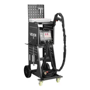 fathersdaygift VEVOR Stud Welder Dent Repair Kit Welding Cart, 3KW Spot Welder with 2 Welding Guns and 7 Modes, 110V Auto Body Spot Welding Dent Repair Machine for Steel Panel Repair