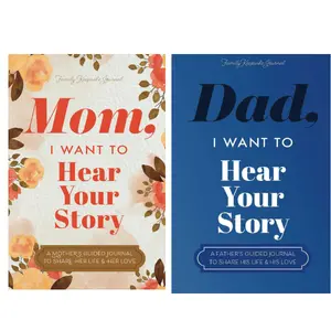 Mom & Dad, I Want to Hear Your Story: Guided Journals for Parents to Share Their Life, Love, and Legacy (Hear Your Story Books)