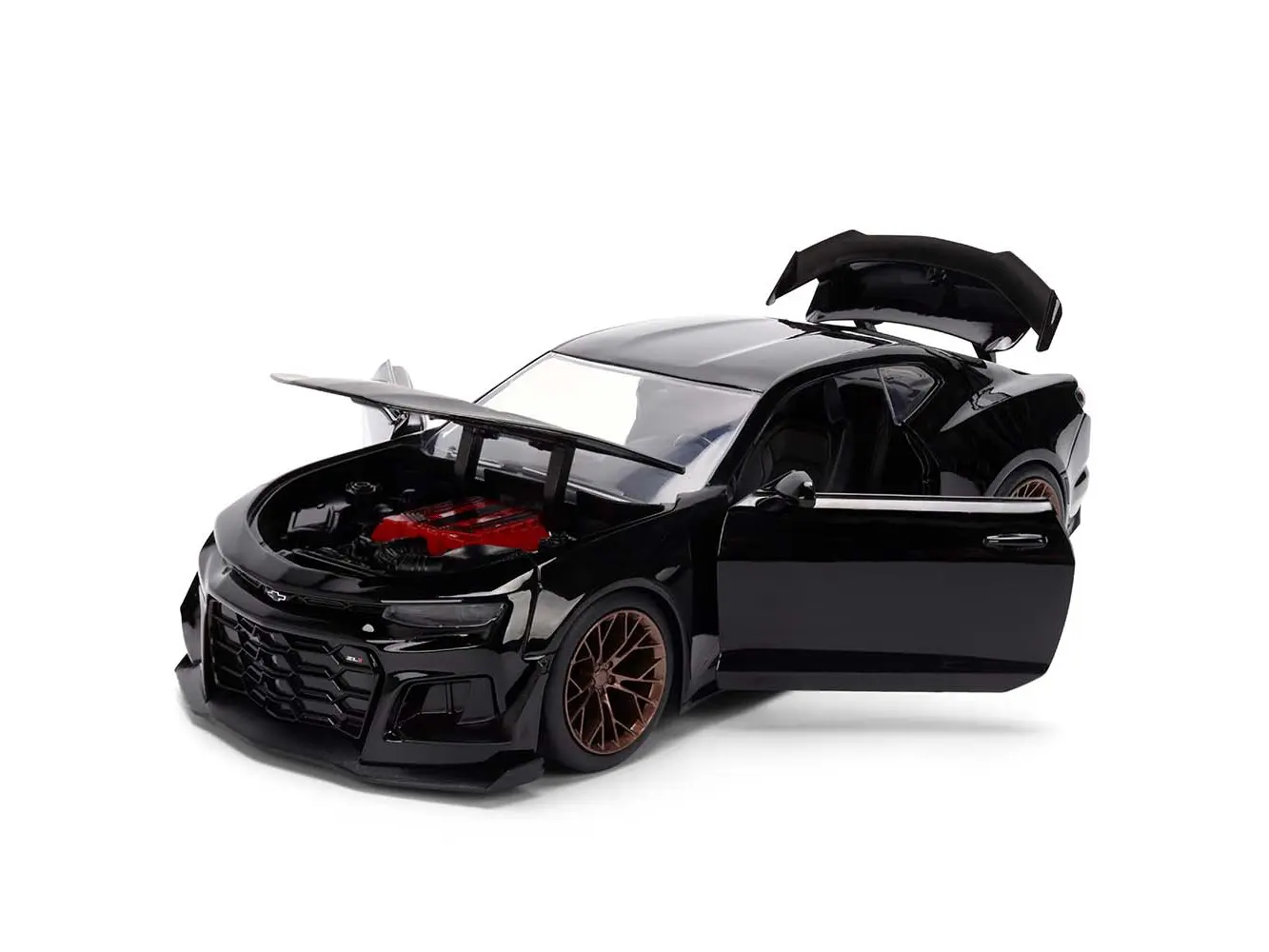1:24 2024 Chevy Camaro ZL1 1LE Black Fast & Furious by Jada