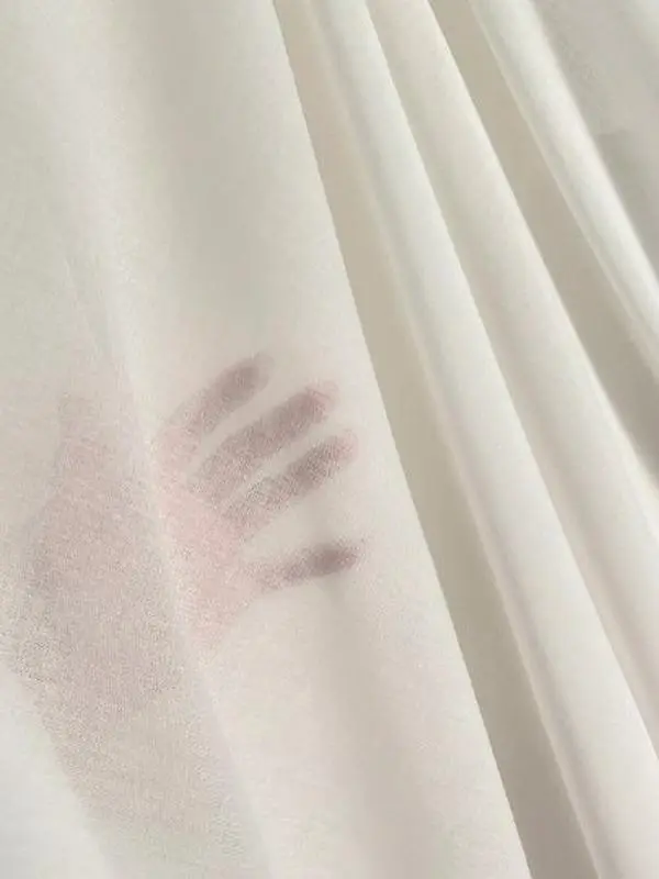 Off White Cotton Voile
