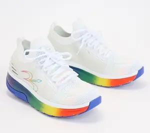 GDEFY VersoShock Orthotic Rainbow Sneaker - MATeeM GDEFY VersoShock Orthotic Rainbow Sneaker - MATeeM