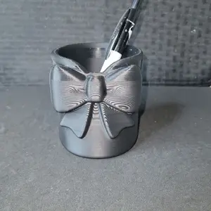 Bow Make-up brush/pen holder