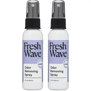 Fresh Wave Lavender Scent Odor Eliminator Spray & Air Freshener,  fl.oz.Travel Size (Pack of )