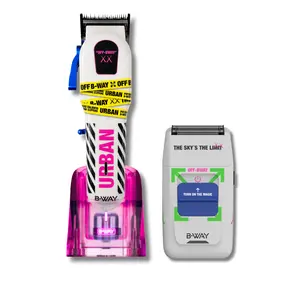 B-Way NEW URBAN Shorty Clipper, OFF Shaver WHITE  - 2 in 1 Set