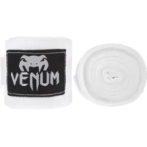 Venum Kontact Boxing Hand Wraps - White - 2.5m (98 in)