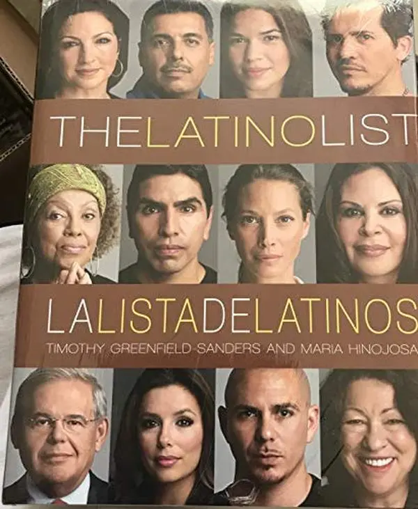 USED-The Latino List La Lista De La Latinos by Timothy Greenfield-Sanders and Maria Hin (Hardcover)