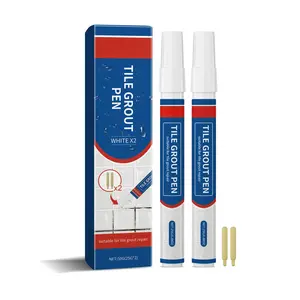 Tile grout pen is waterproof and mold-resistant, providing long-lasting durability and creating a beautiful and tidy home space