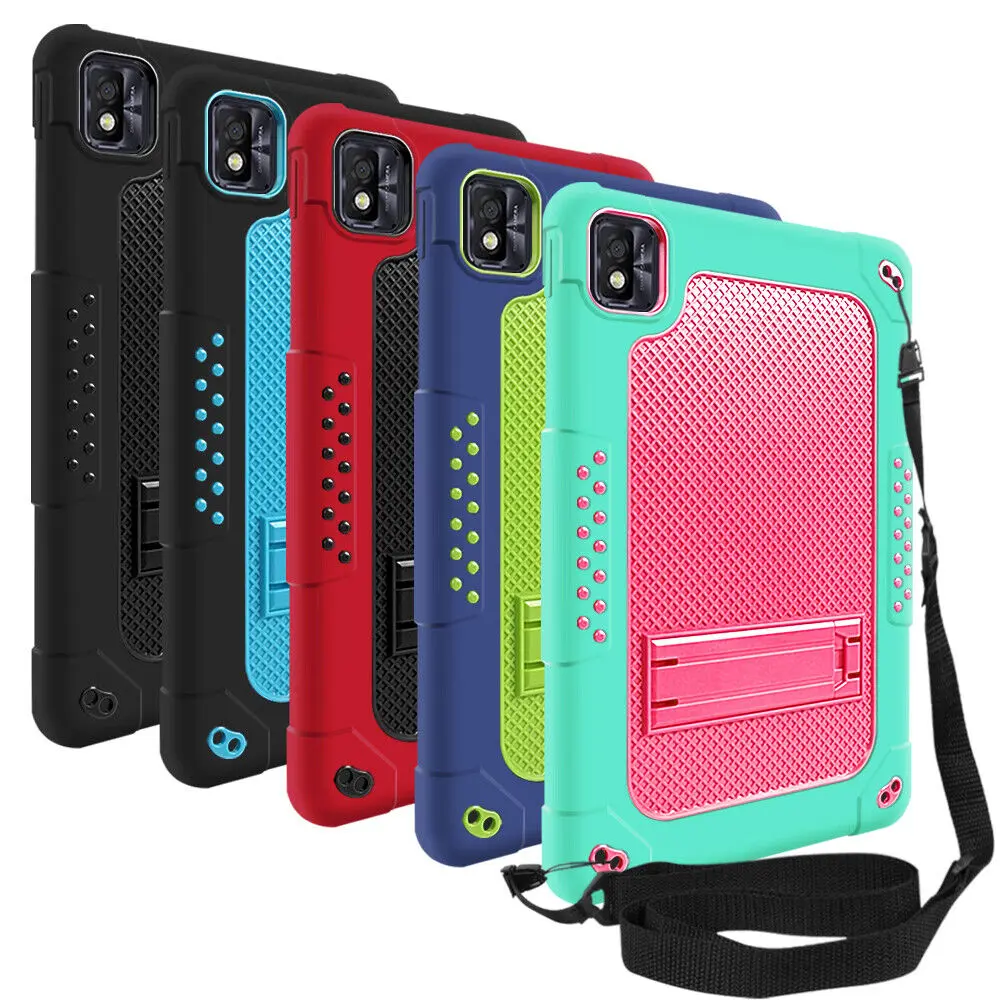 Doemoil For TCL Tab 10 5G/10s 10.1 inch(Model:9081X)Shockproof Kids Friendly Rugged Case Computer Cover Protection Protective Tablet Durable Casing