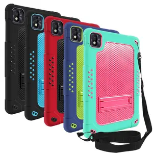 Doemoil For TCL Tab 10 5G/10s 10.1 inch(Model:9081X)Shockproof Kids Friendly Rugged Case Computer Cover Protection Protective Tablet Durable Casing