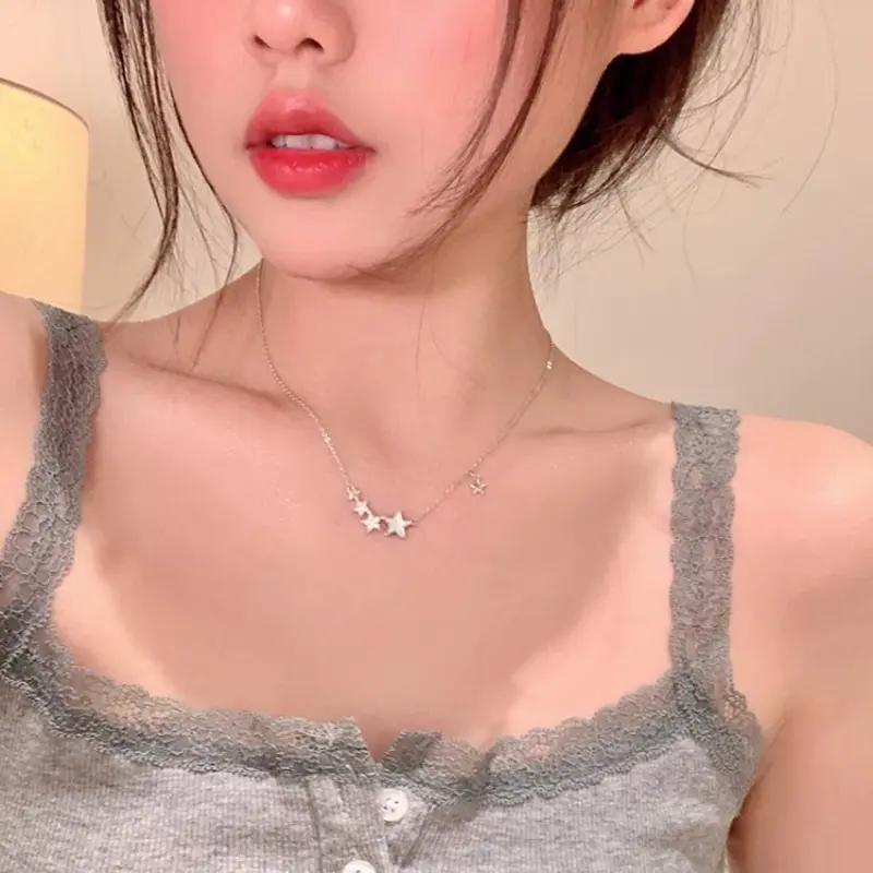 XL 037 Romantic Star River Necklace