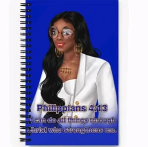 I can do all things through Christ who strengthens me spiral notebook.