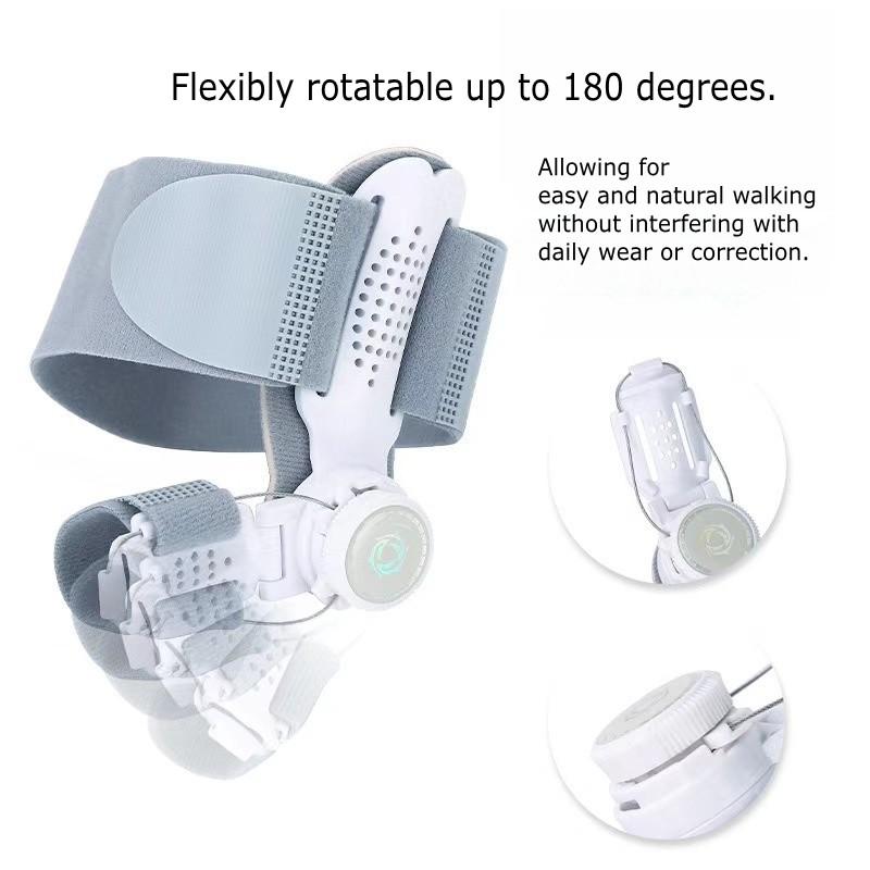 Unisex Bunion Corrector: Adjustable Big Toe Relief Splint and Hammer Toe Corrector—Comfortable, Effective, and Dual-Action.