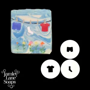 Clothes - T-Shirt, Shorts, Sock 3 Piece Extruder Disc Set