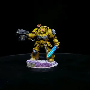 Warhammer 40k - Imperial Fist Terminator unit. 5 x Model squad, Pro commission painted