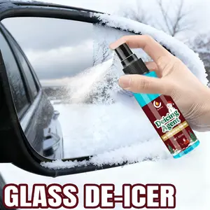 Car Deicing Agent, Efficient Winter Car Snowmelt Spray, Quick Snow & Ice Melting, Superior Defrosting Solution, Essential Winter Tool