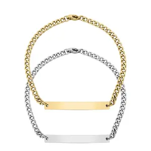 Steel Bonds -  Curved BarBracelet Tarnish and water resistant suitable for everyday wear! luxury bracelel