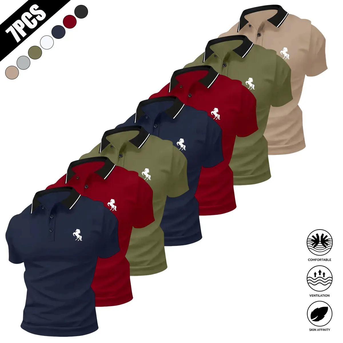 Blue + Red + Green + Blue + Red + Green + Khaki